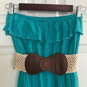 Trixxi Dresses Trixxi Strapless Maxi Poshmark